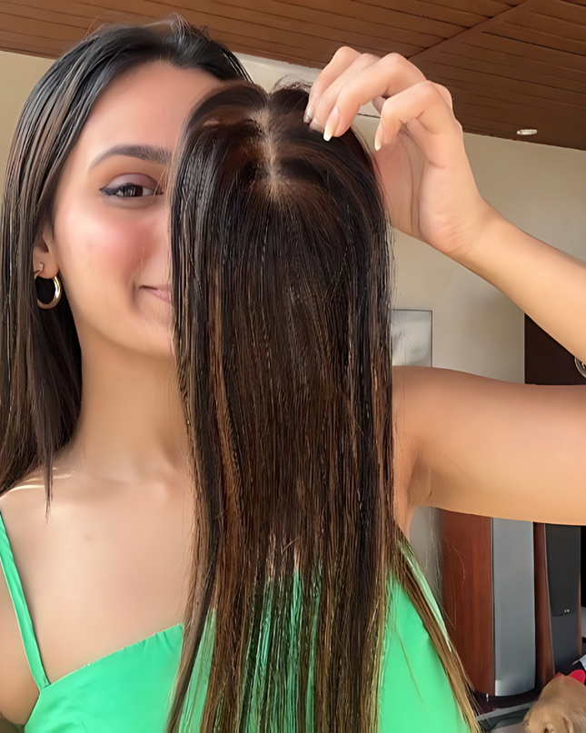 2x3 Highlight Silk Hair Topper