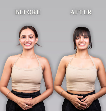 Clip in Bangs with side pieces